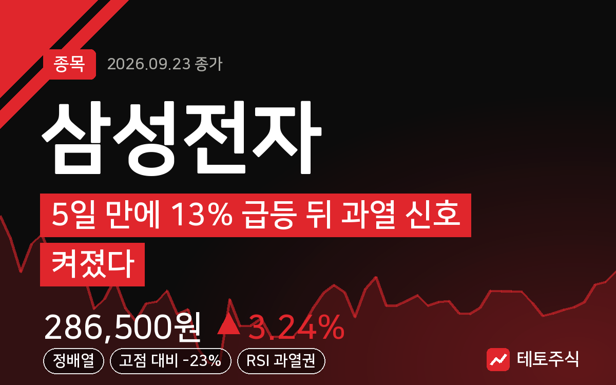 삼성전자 핵심 요약