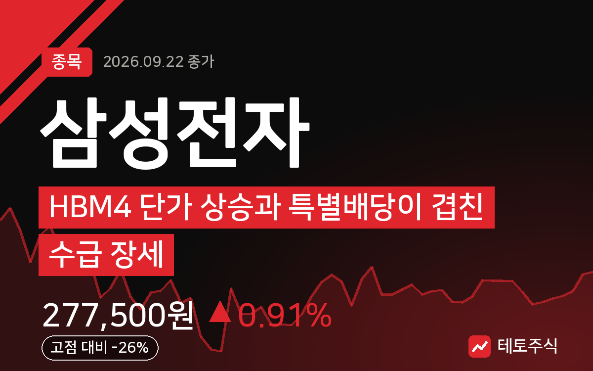 삼성전자 핵심 요약