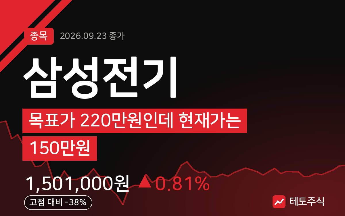 삼성전기 핵심 요약