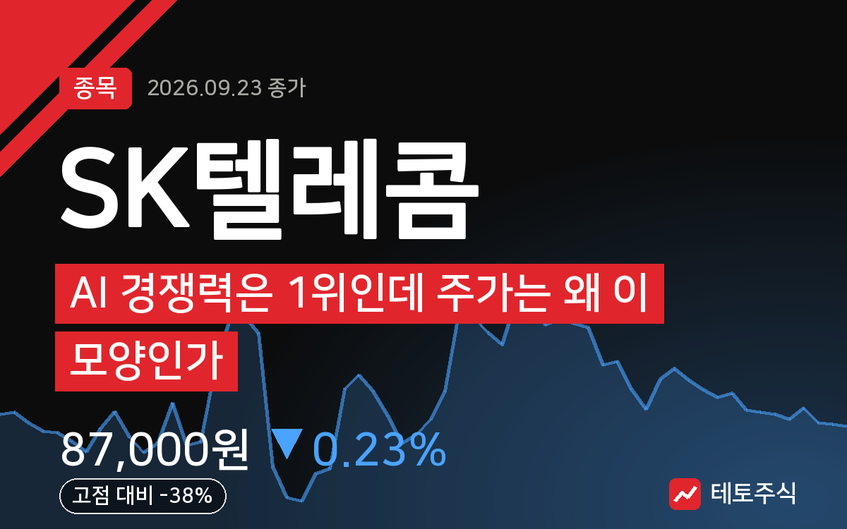 SK텔레콤 핵심 요약
