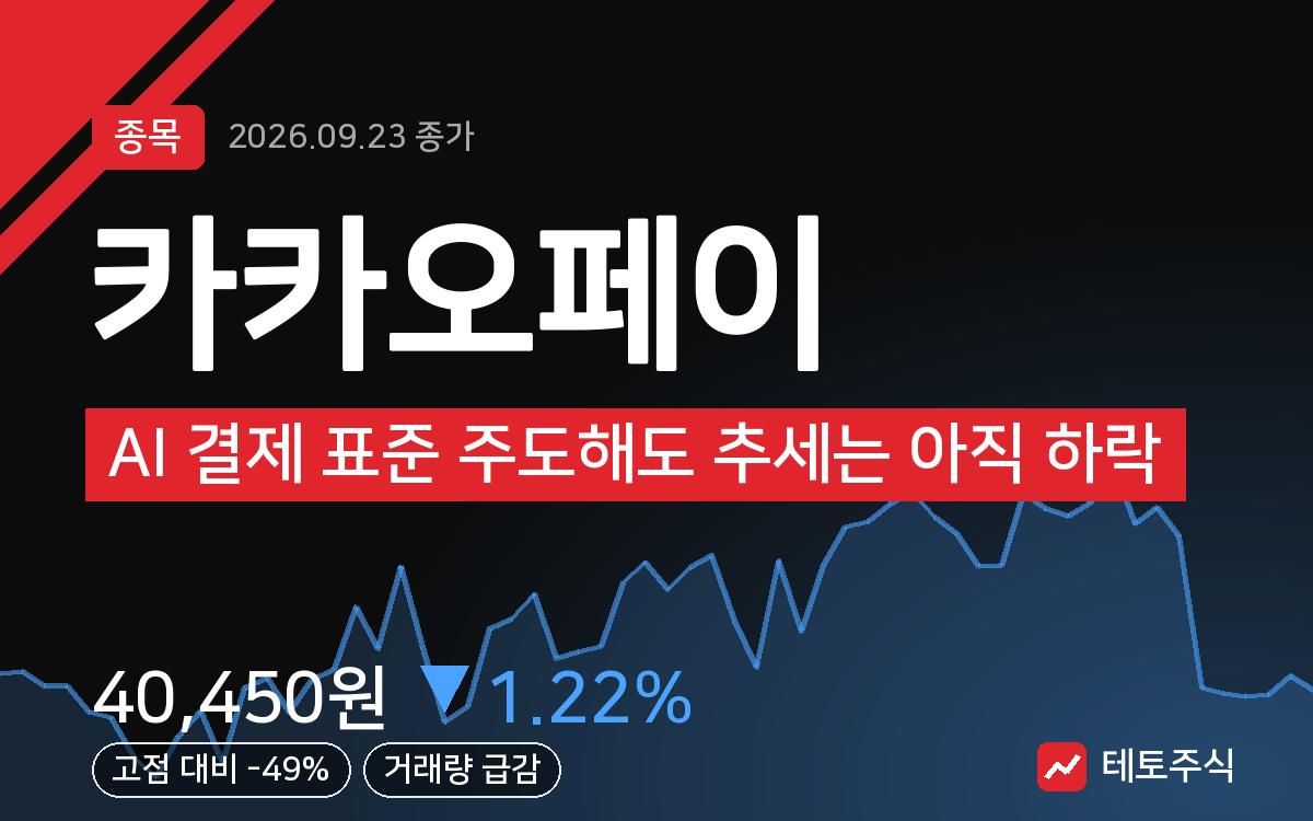카카오페이 핵심 요약